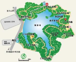 篠栗九大の森地図
